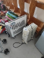 Deux radiateurs mobiles